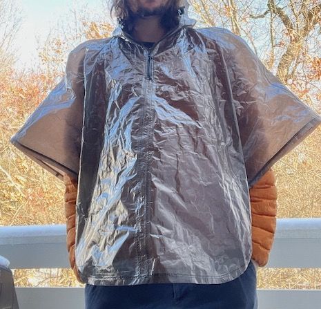 Dyneema Hooded Half-Poncho - MooseTrack Packs