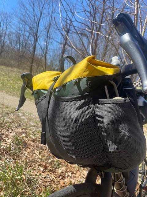 FrontLoader Roll-Top Bike Handlebar Bag - MooseTrack Packs